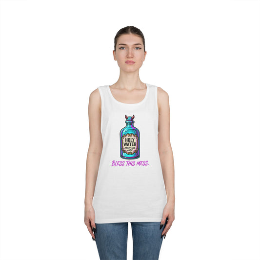 Color: White | Holy Lube Tank Top