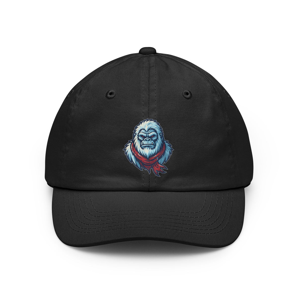 Color: Black | Yeti-Abominable Snowman (Himalayas) Dad Hat — -C