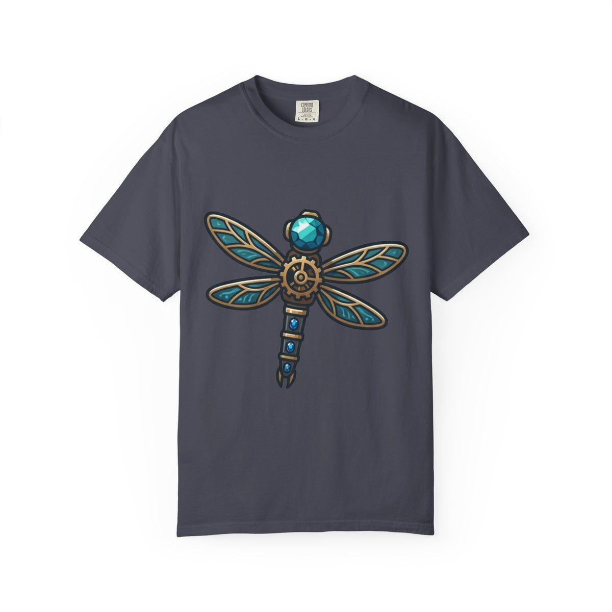 Color: Navy | Dragonfly Unisex Garment-Dyed Tee