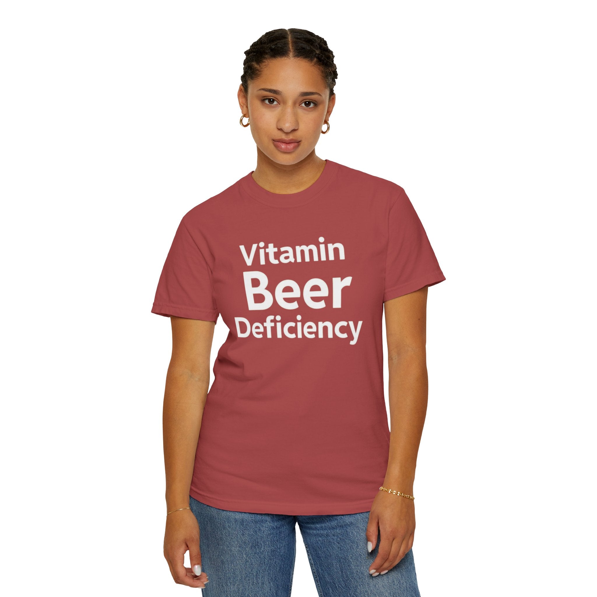 "Vitamin Beer" Unisex Garment-Dyed T-shirt