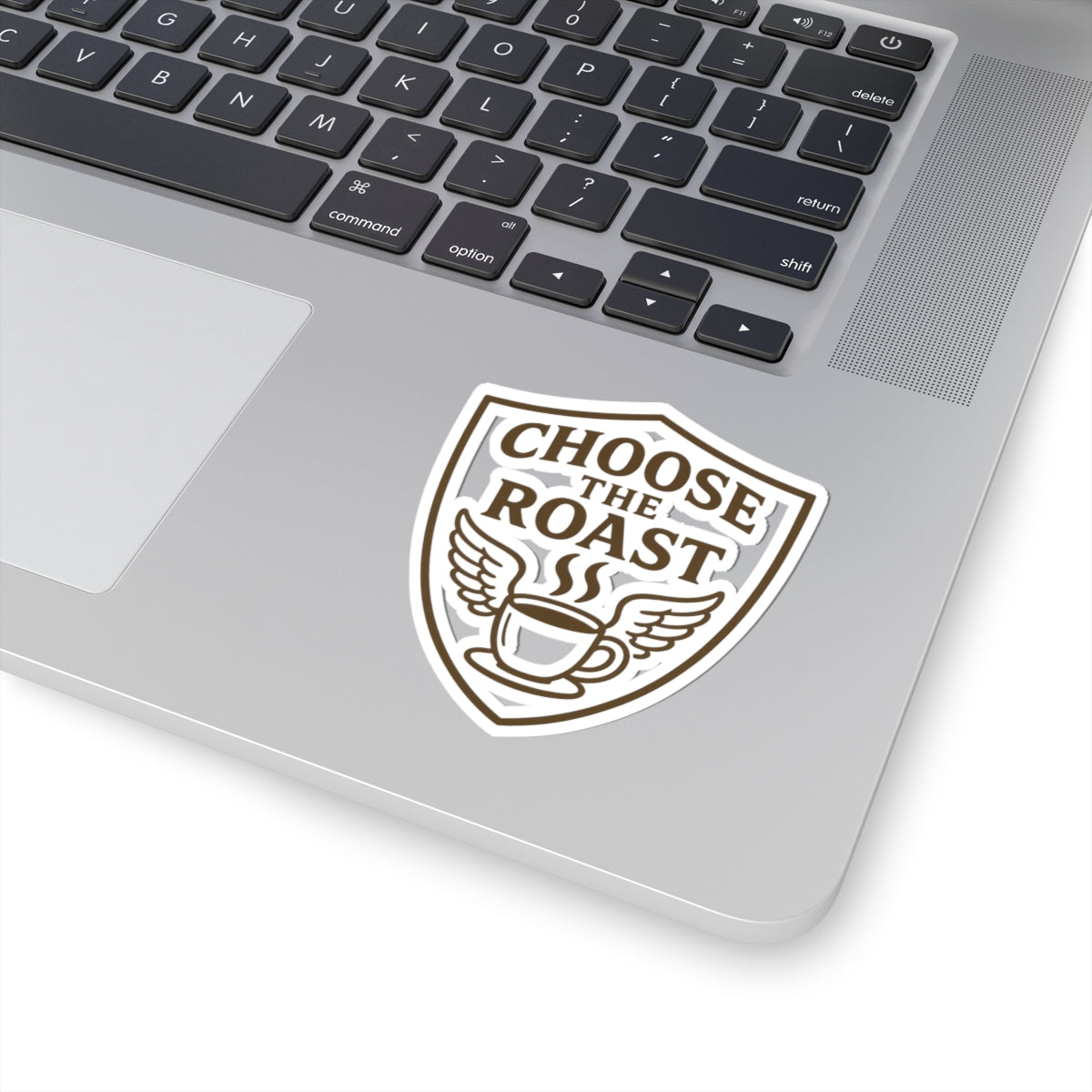 Choose the Roast - Dark as Your Soul | Kiss-Cut Sticker — AttitudeShirts