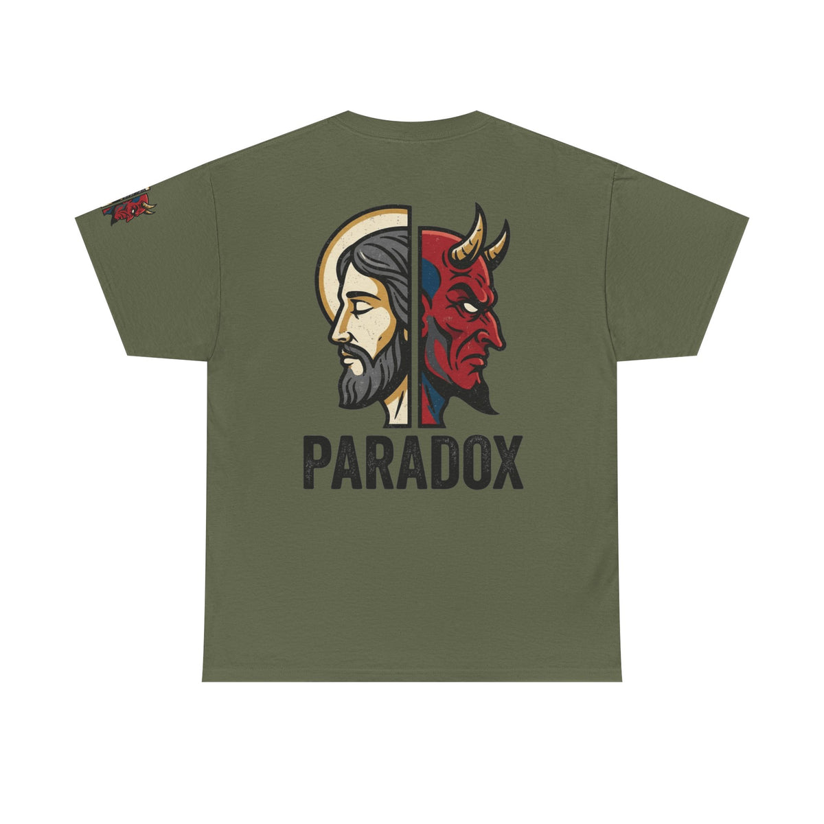 Color: Military Green | Paradox Premium Graphic Tee