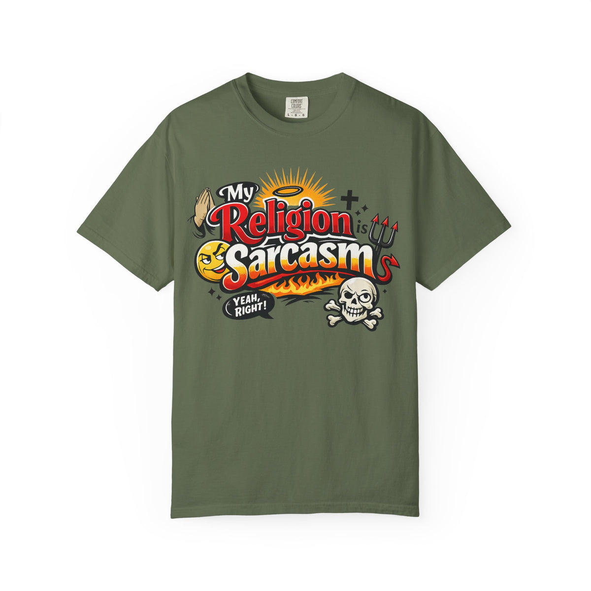 Color: Sage | Sarcasm is My Savior Tee