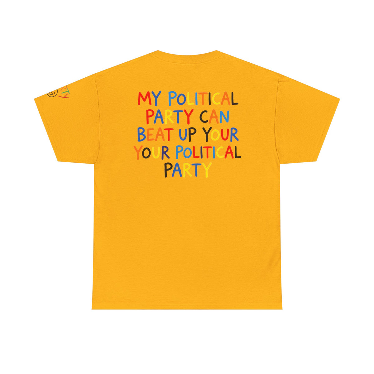 Color: Gold | Political Parties Premium Graphic Tee
