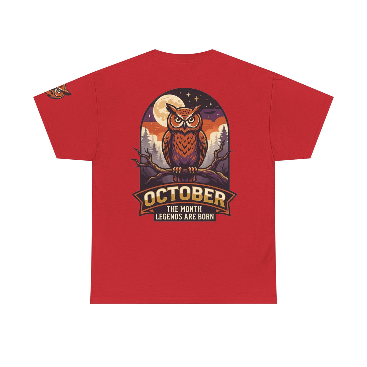 Color: Red | October Legend Premium Graphic Tee