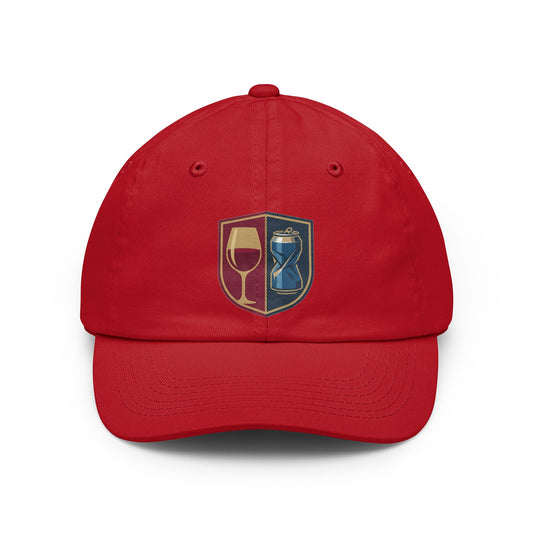 Color: Red | Uptown-Downtown Dad Hat — Graphic