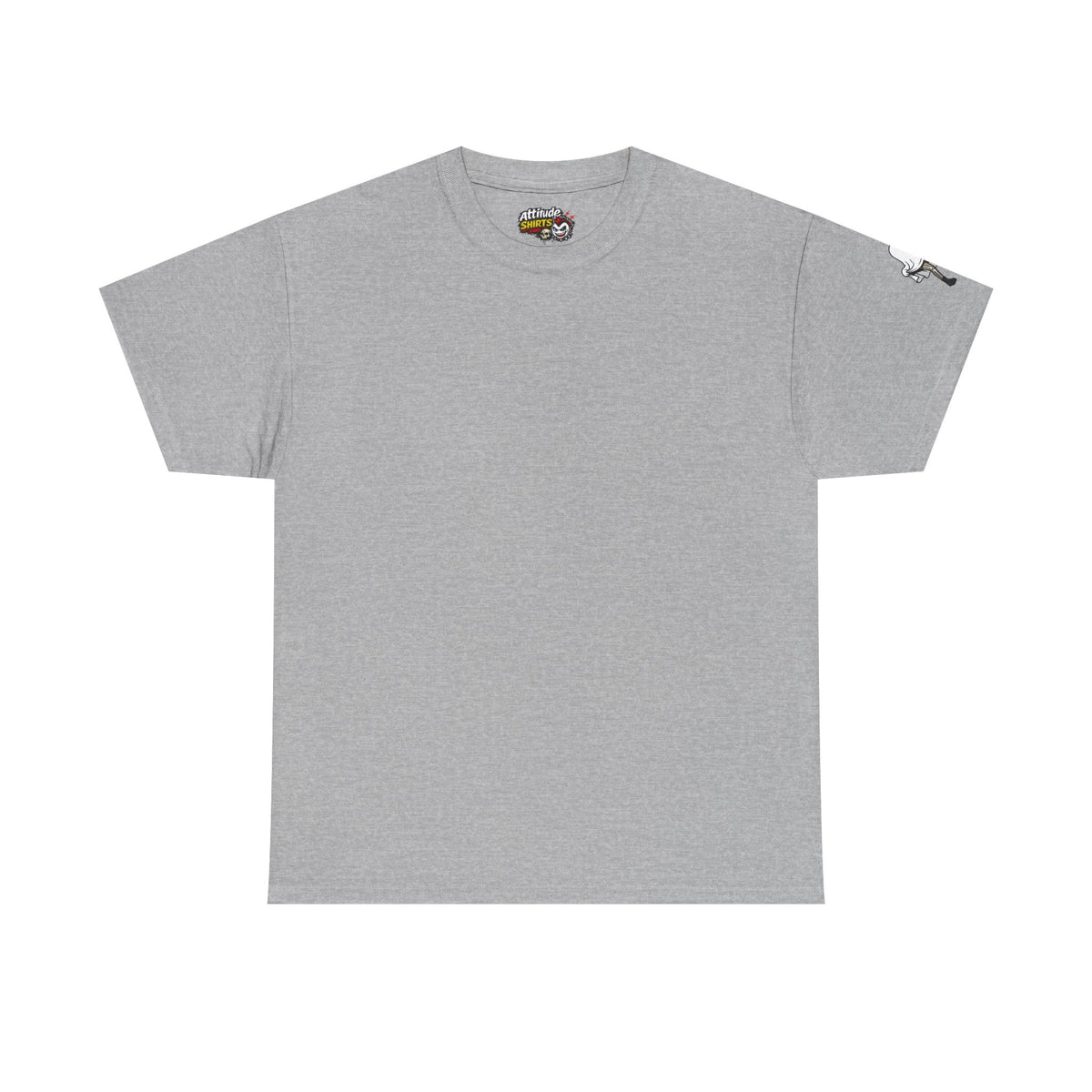 Color: Sport Grey | Sheet Pulled Up Ready to Nut Premium Graphic Tee