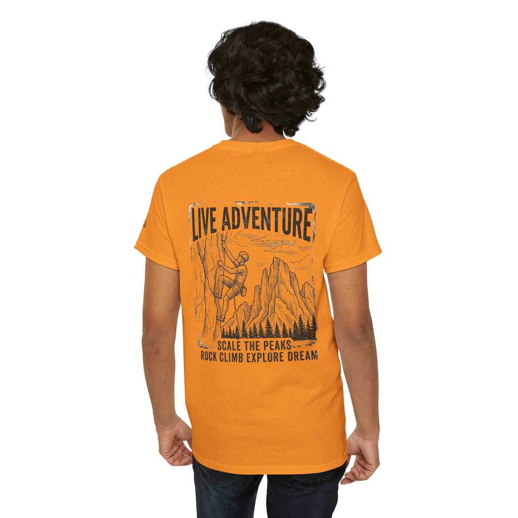 "Live Adventure - Climb" Premium Graphic Tee