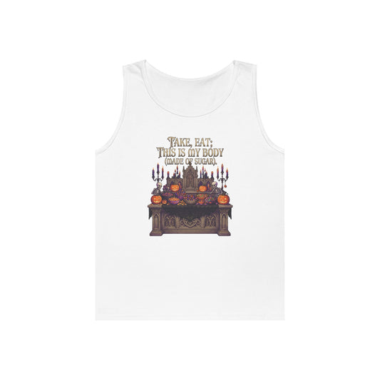 Color: White | This Is My Body Tank Top