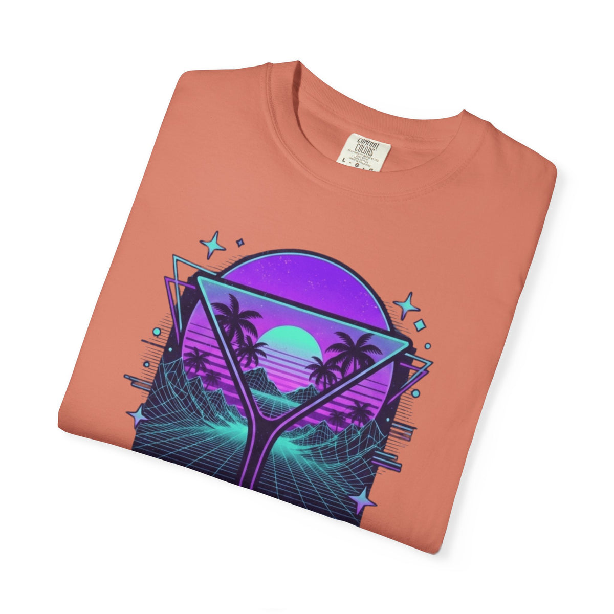 "Up All Night" Unisex Garment-Dyed Tee