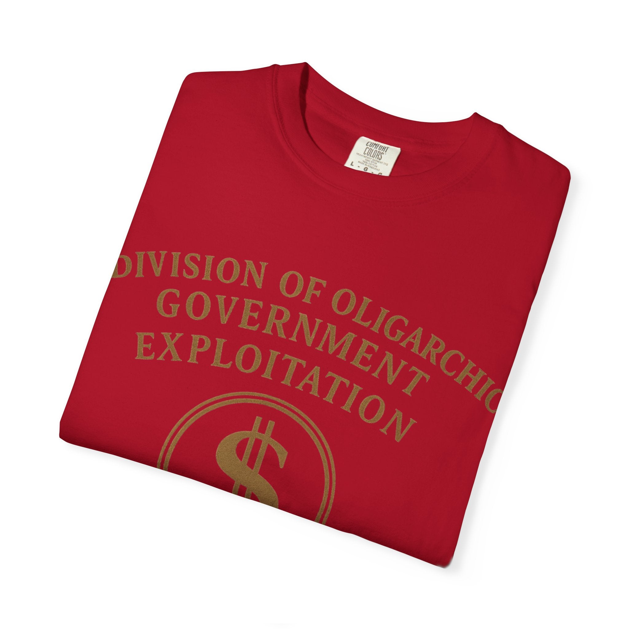 "DOGE—By the Elite, For the Elite" Unisex Garment-Dyed T-shirt