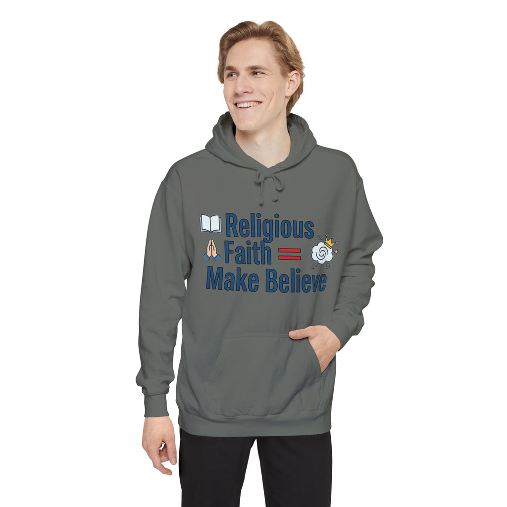 Make Believe Club Member | Garment-Dyed Hoodie — AttitudeShirts