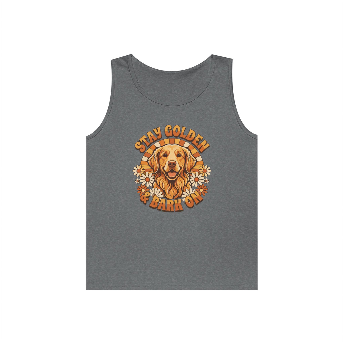 "Stay Golden & Bark On" Tank Top