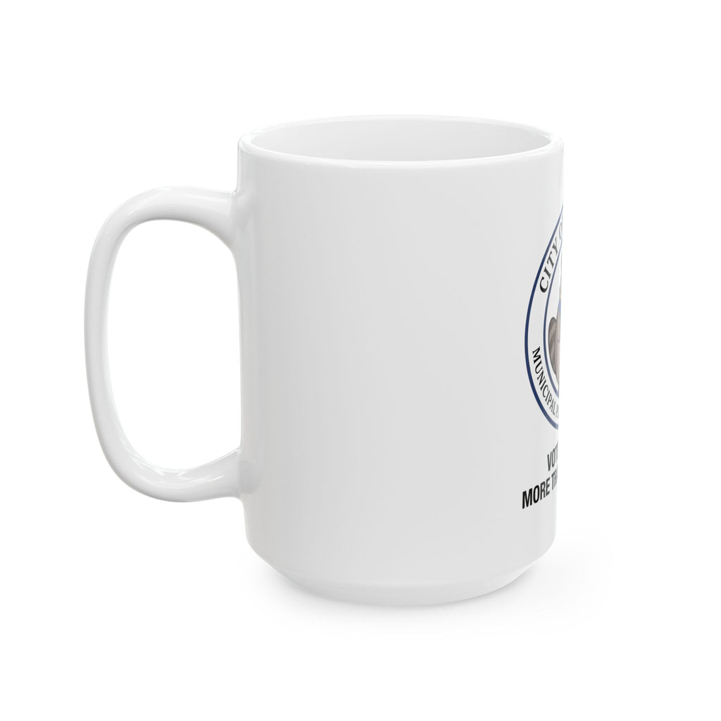 "Jimothy" White Ceramic Mug