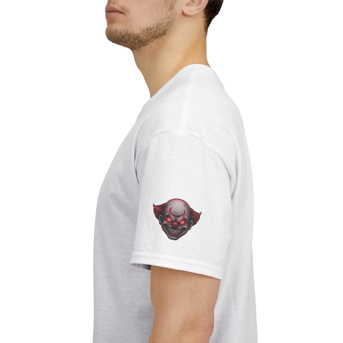 Color: White | Clown Play Premium Graphic Tee