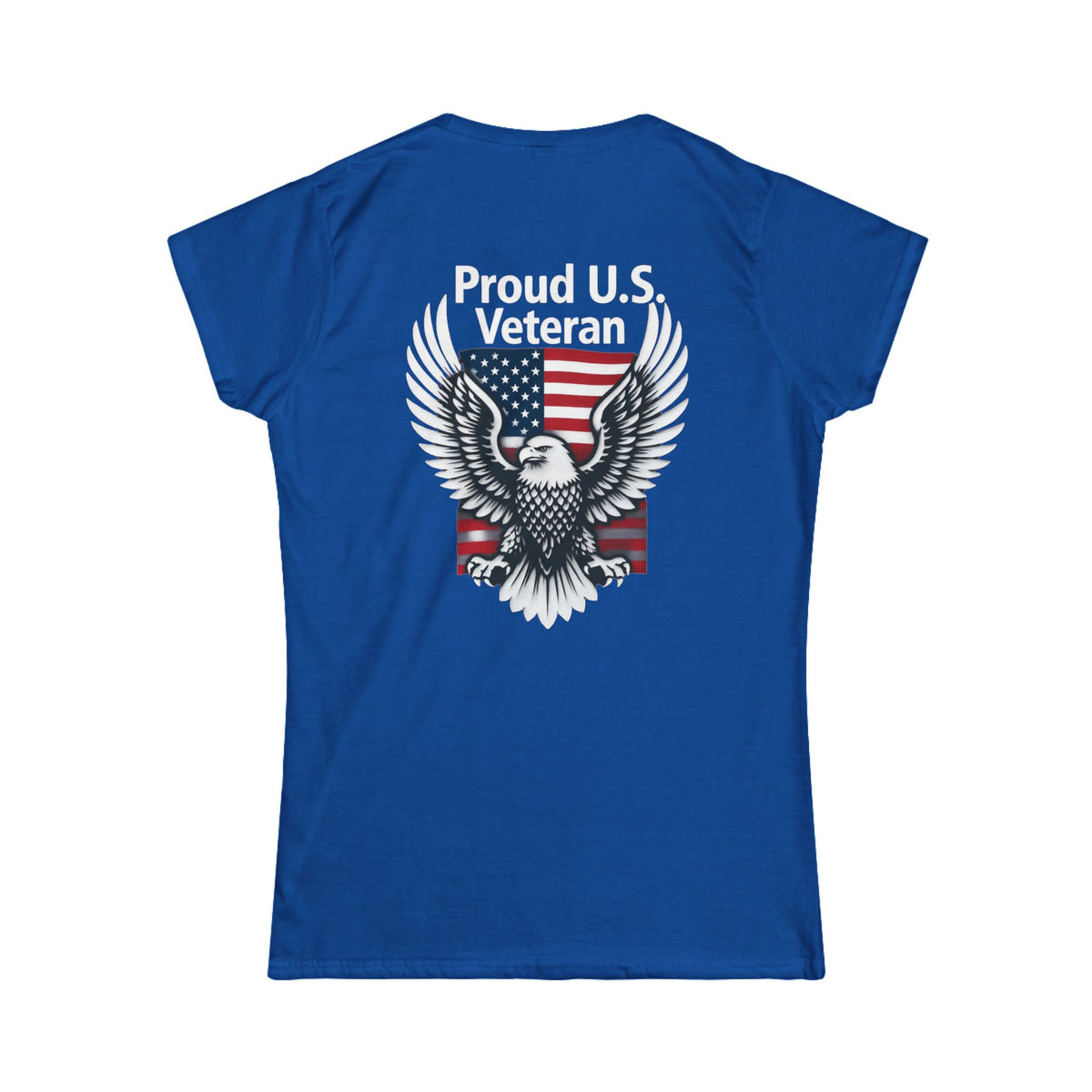 Color: Royal | Proud Veteran Women's Tee