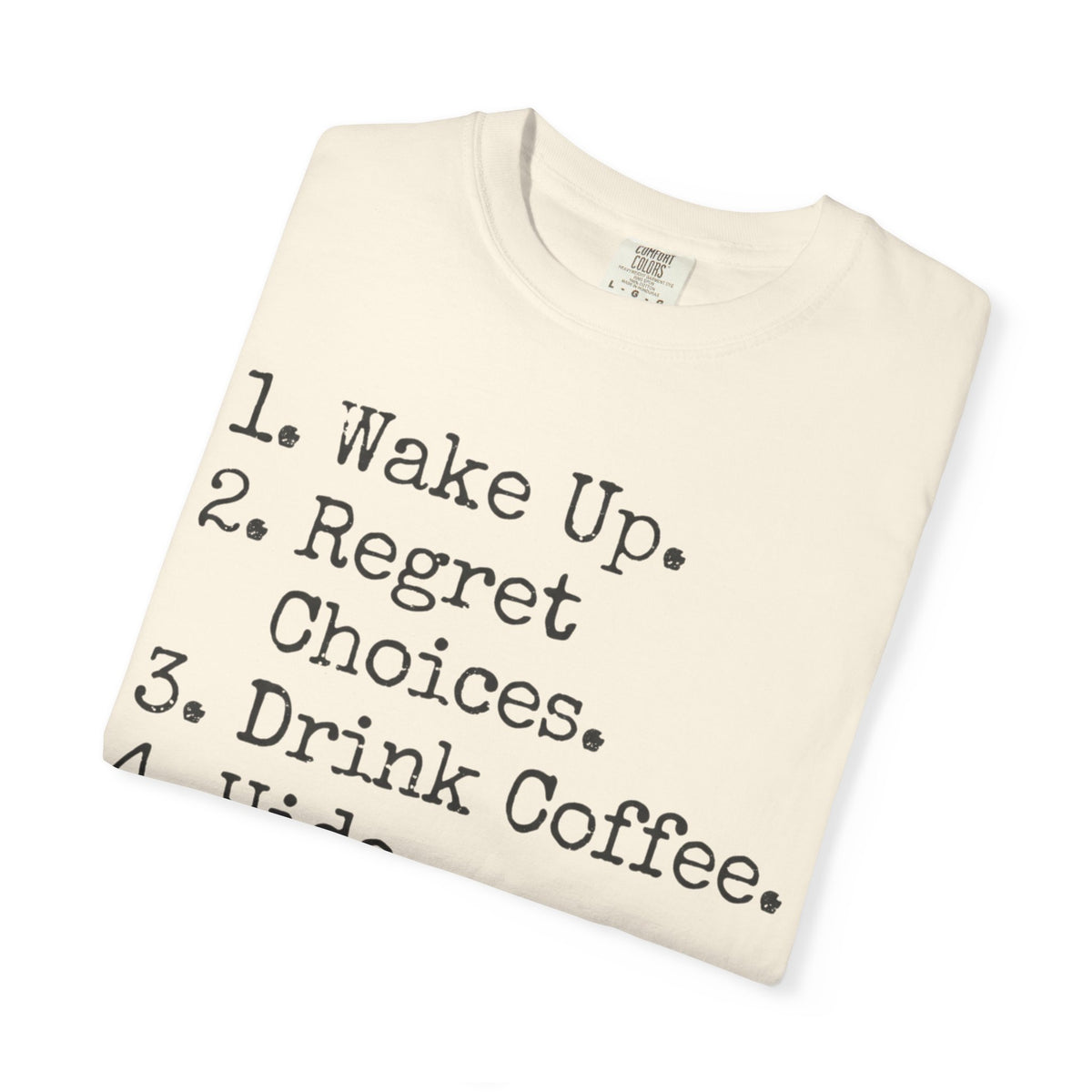 "Daily Schedule Asset" Unisex Garment-Dyed Tee