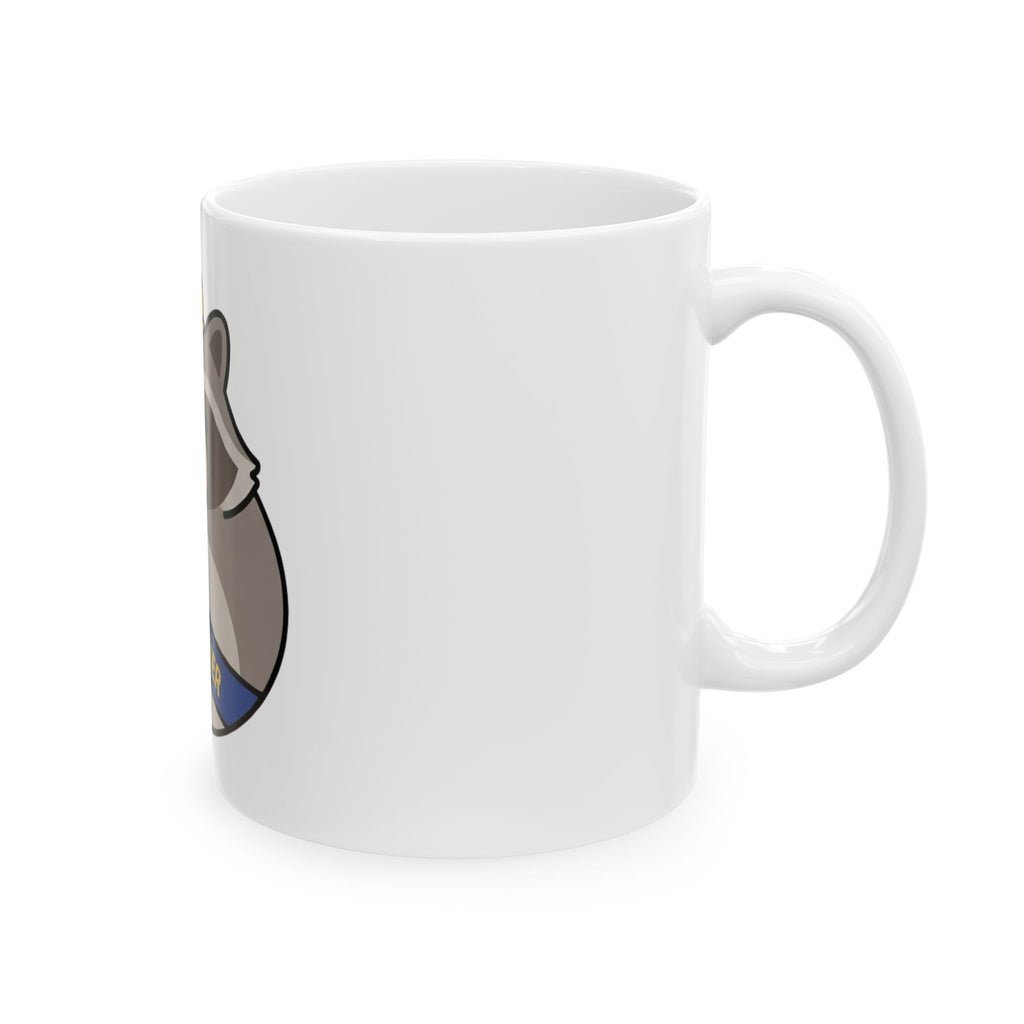 "Jimothy" White Ceramic Mug — Graphic