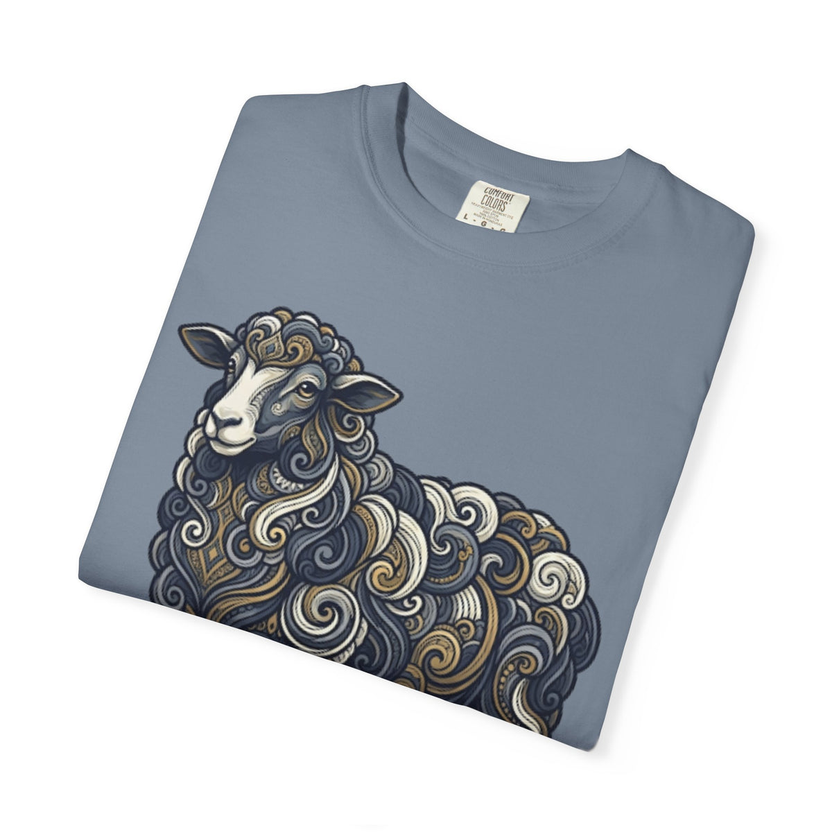 Barnyard Sheep Unisex Garment-Dyed Tee