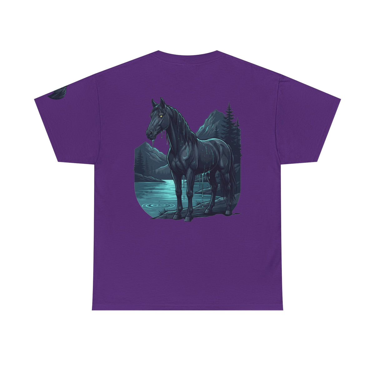 Color: Purple | Kelpie (Scottish Folklore) Premium Graphic Tee