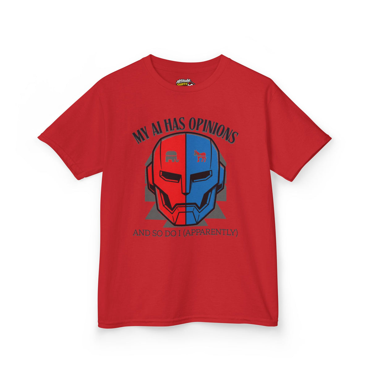 "My AI Has Opinions" Kids Tee