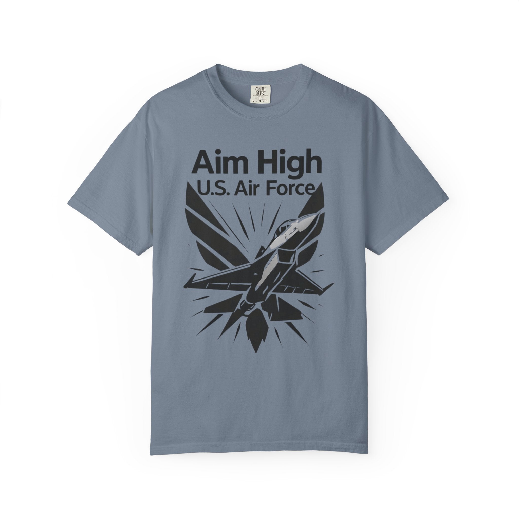 "Aim High" Unisex Garment-Dyed T-shirt
