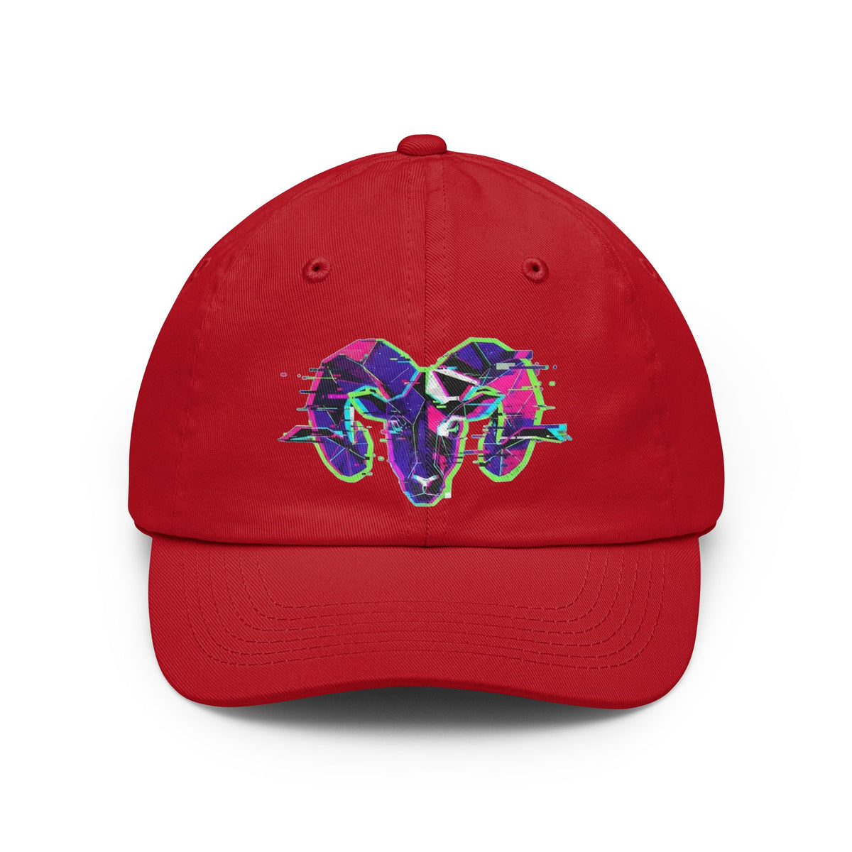 Color: Red | Aries Dad Hat — Graphic