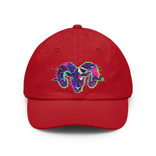 Color: Red | Aries Dad Hat — Graphic