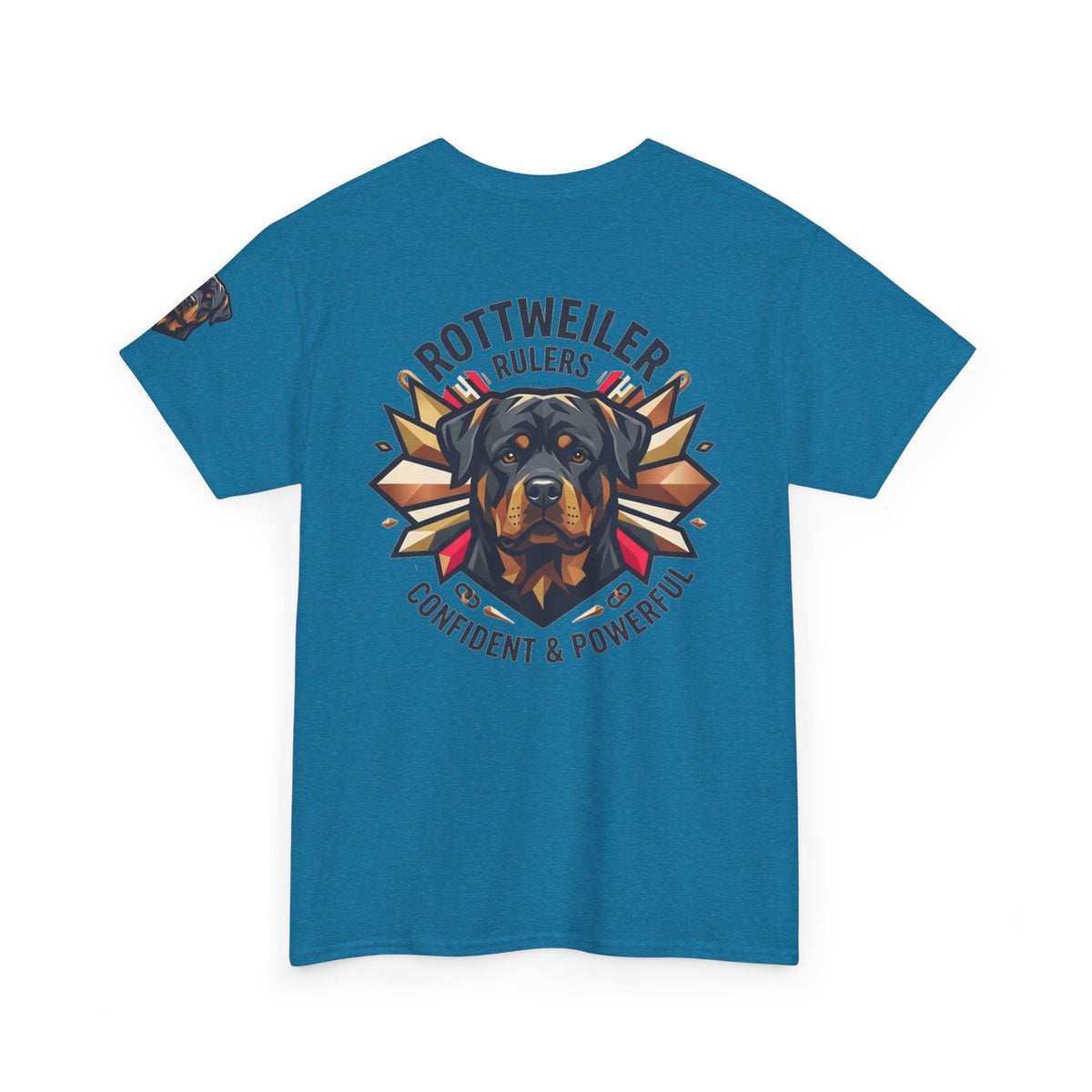 "Rottweiler Rulers Confident Powerful" Premium Graphic Tee