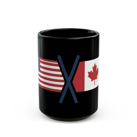 "Tariff Is The Most Beautiful Word" Black Ceramic Mug — Graphic