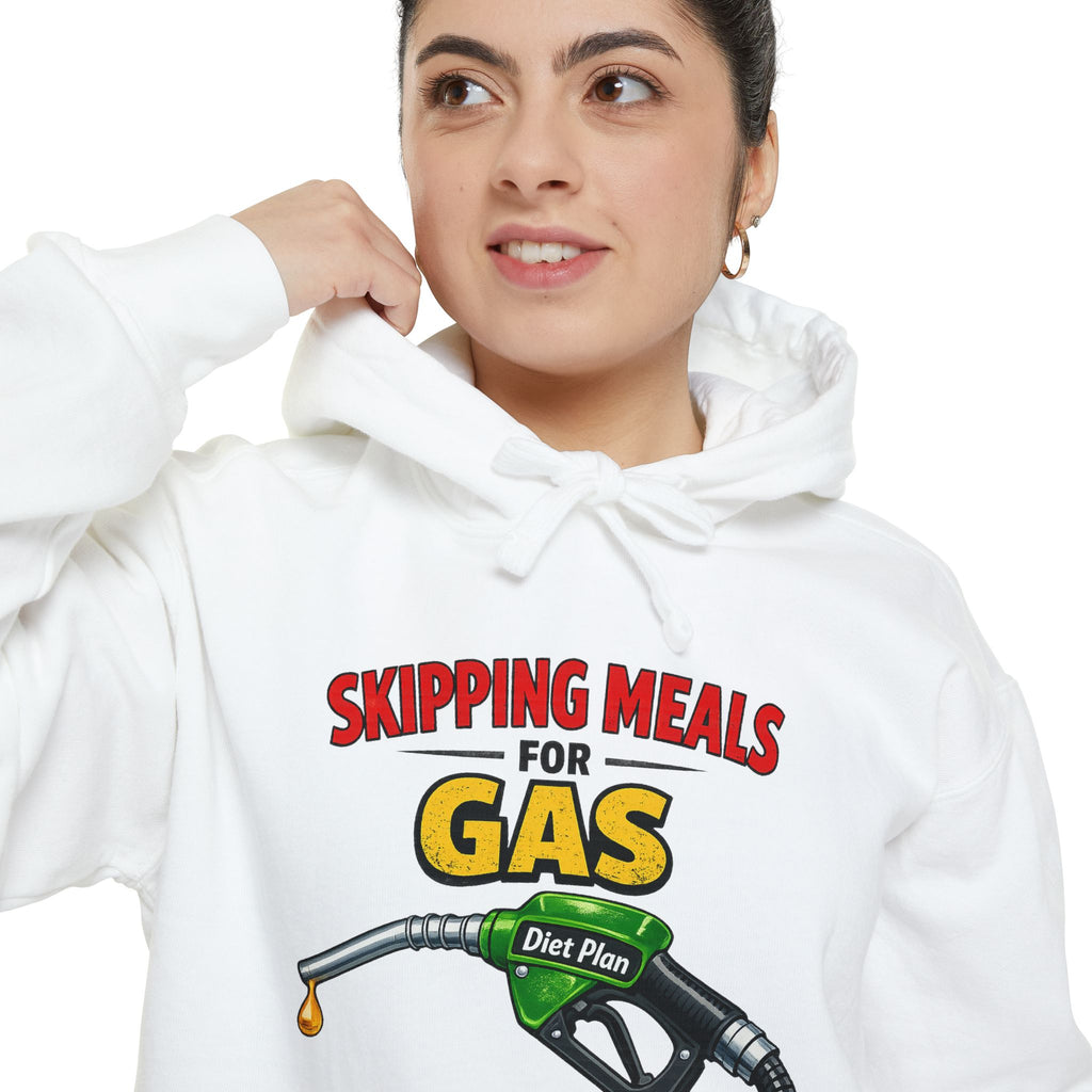 My Gas Diet Plan | Garment-Dyed Hoodie — AttitudeShirts
