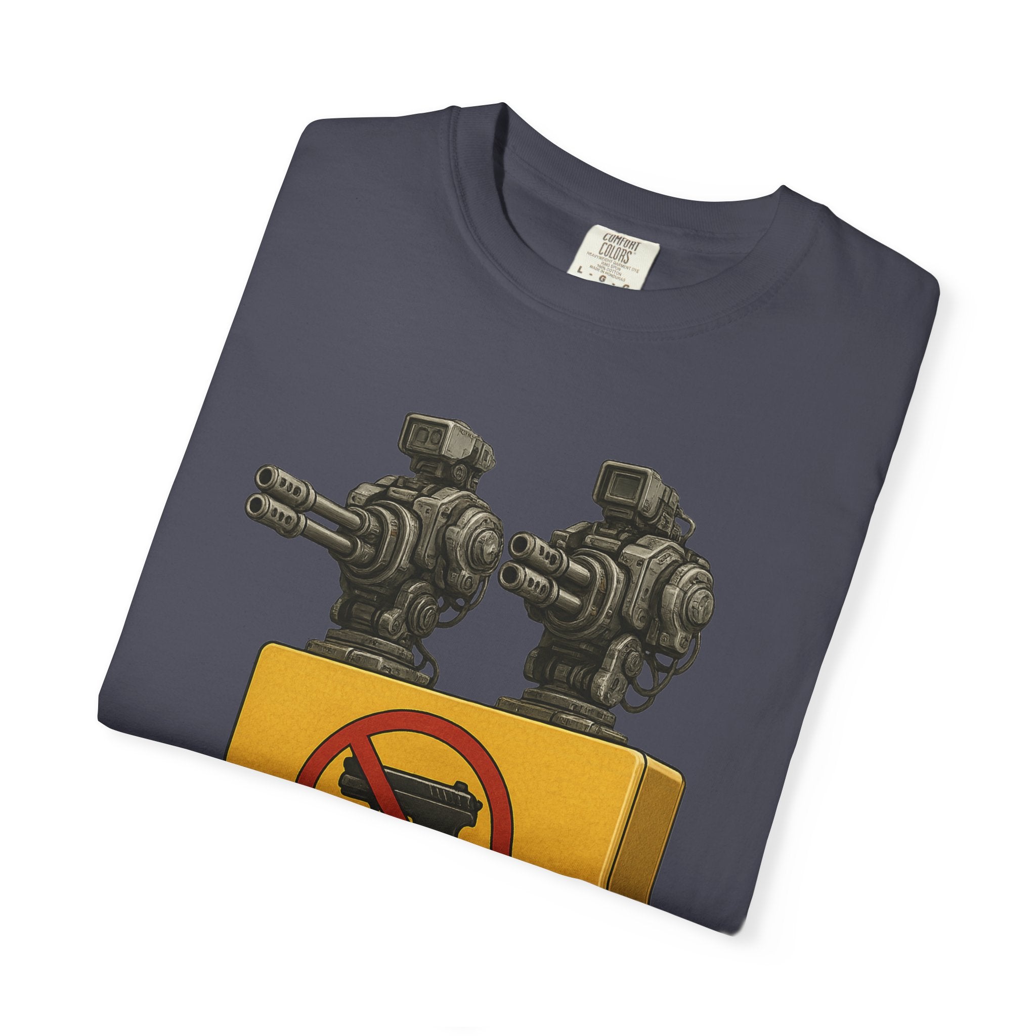 "Gun Free Zone: Unisex Garment-Dyed T-shirt