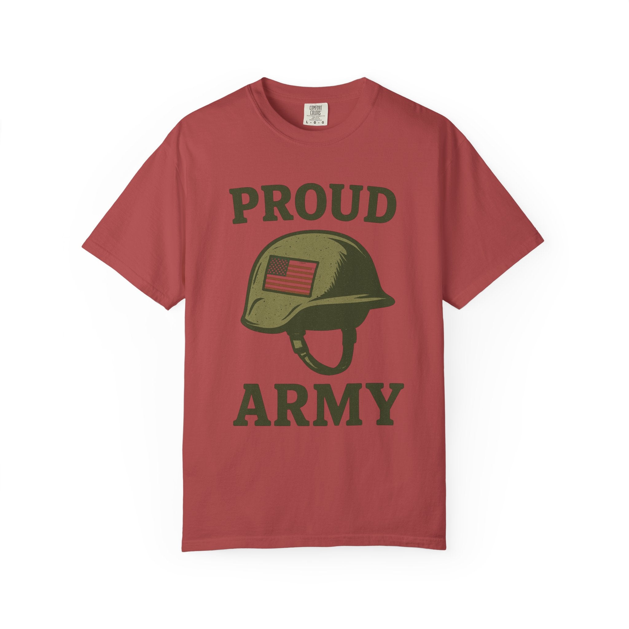 "Proud Army" Unisex Garment-Dyed T-shirt