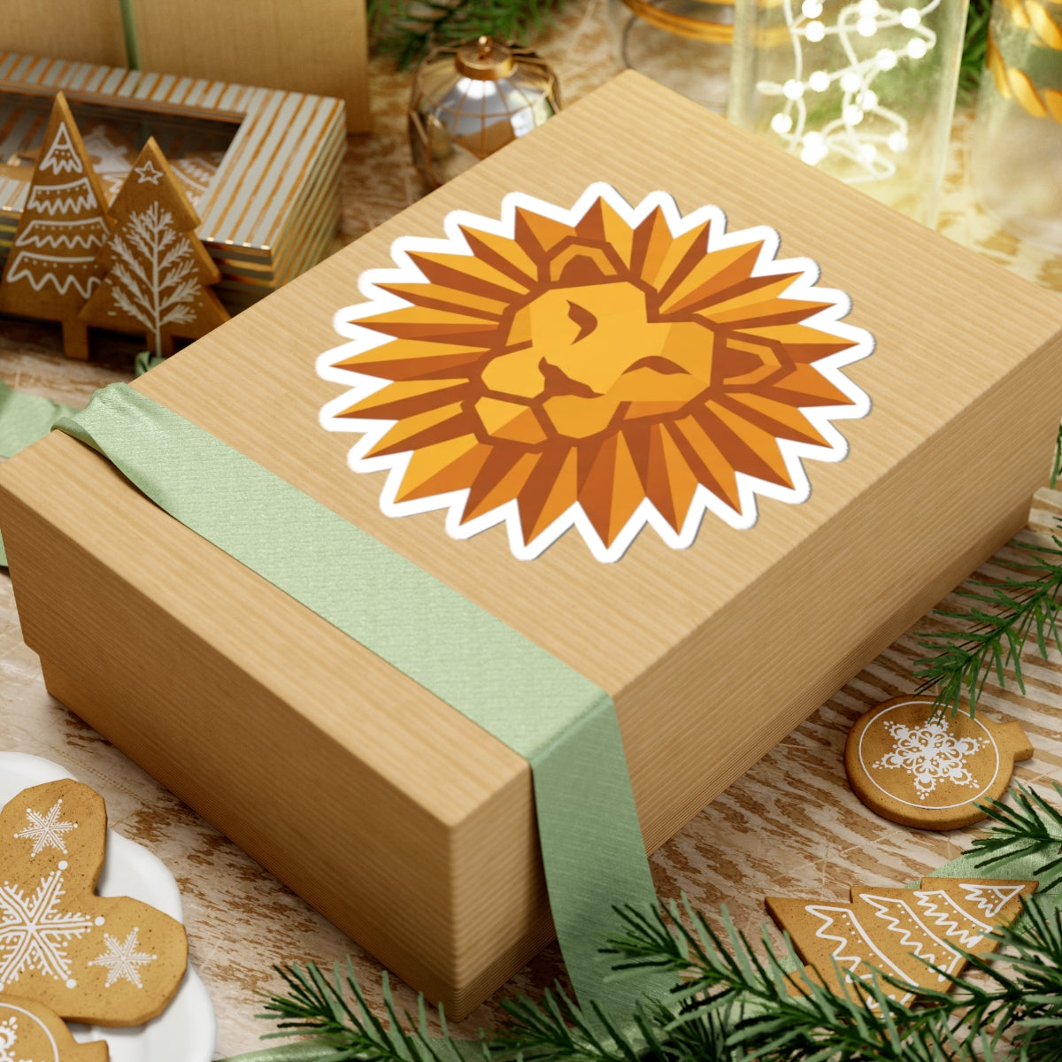 "Leo The Solar Lion" Sticker