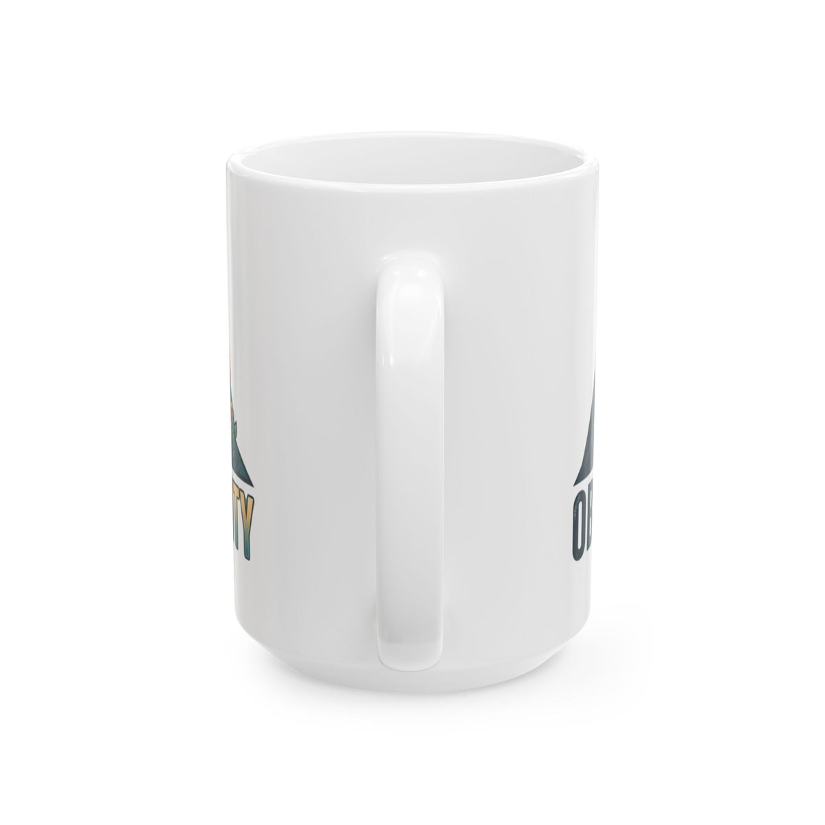 "Obstacle Or An Opportunity" White Ceramic Mug