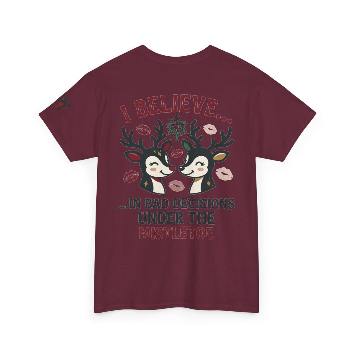 "Bad Decisions Under the Mistletoe" Premium Graphic Tee
