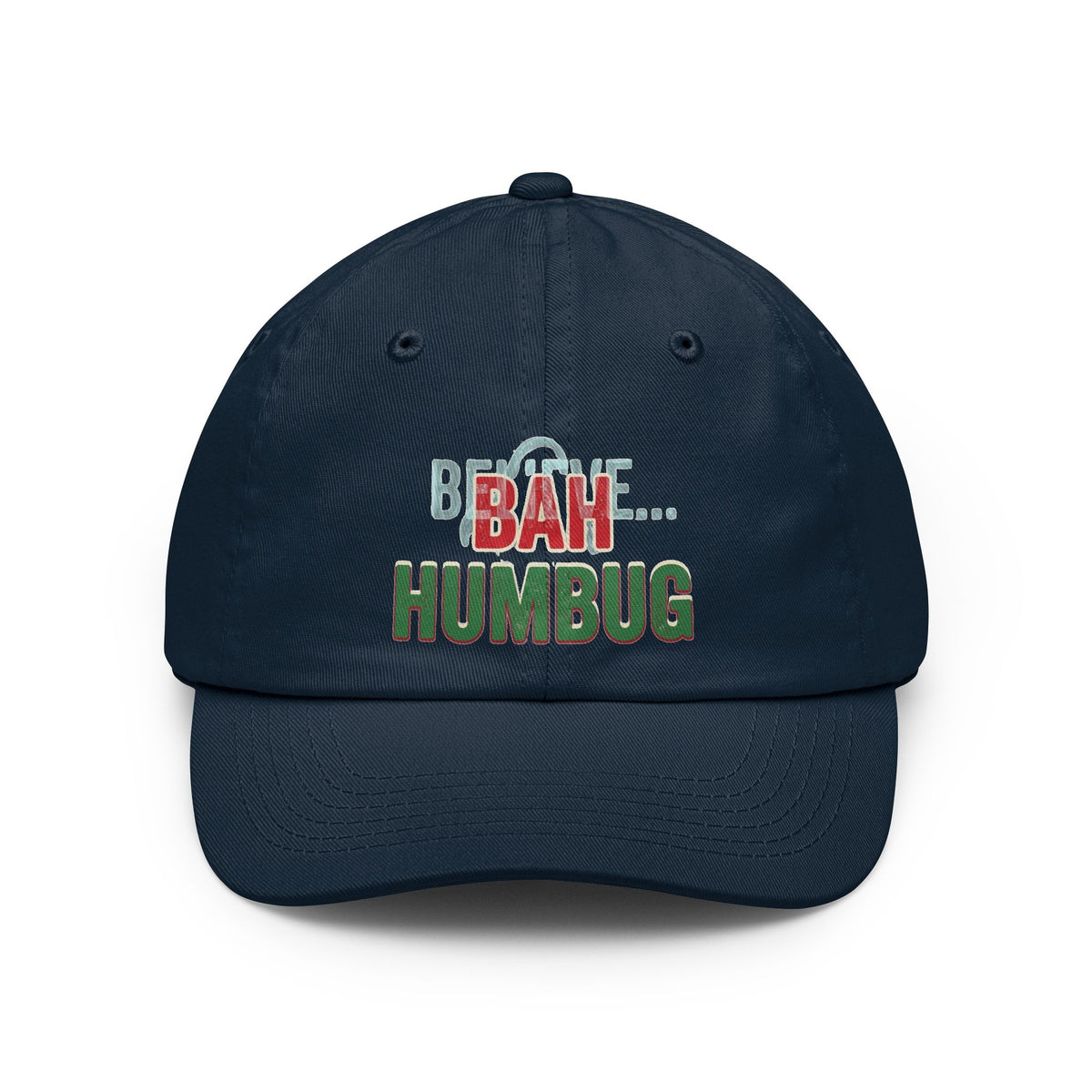 Color: Navy | Bah Humburg Dad Hat