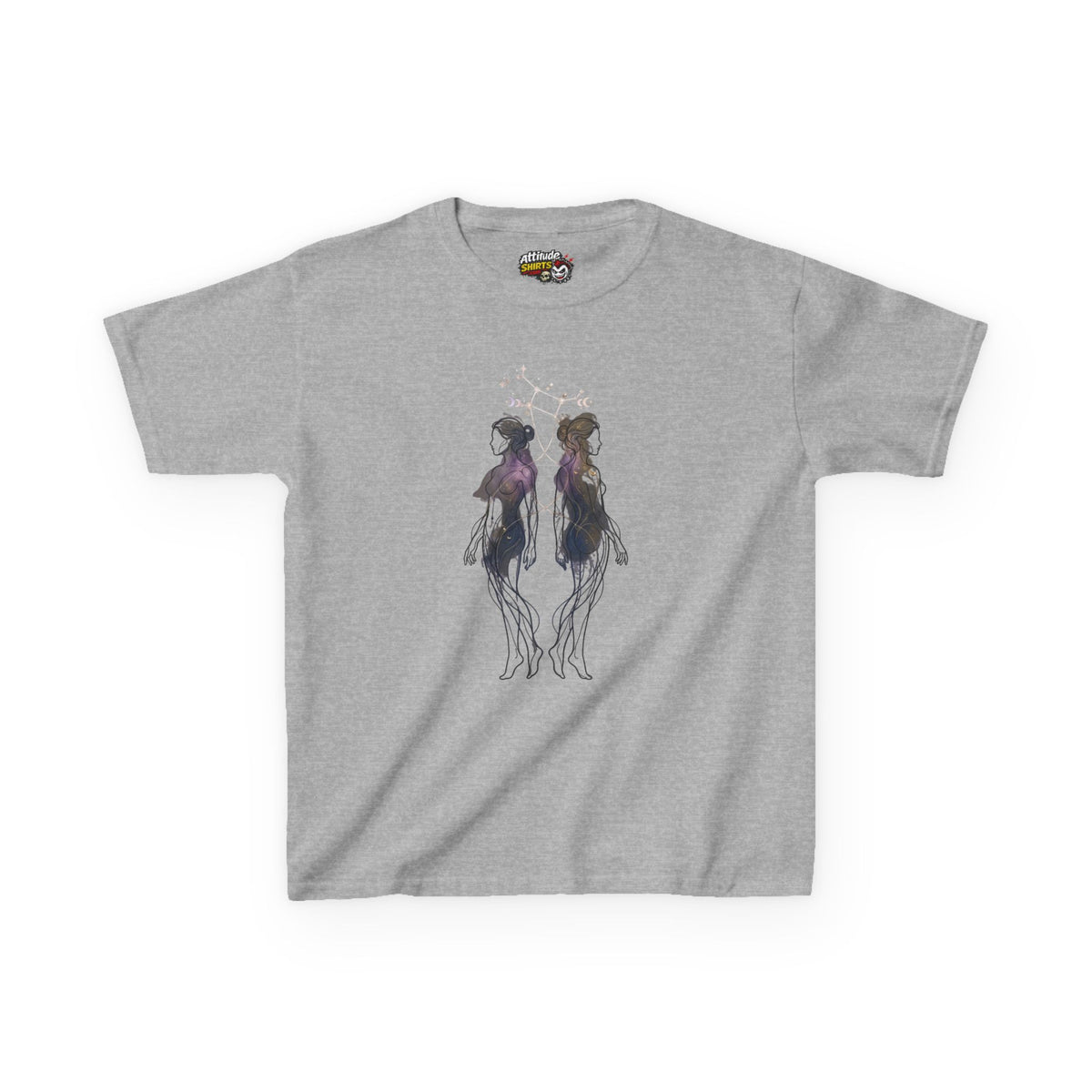 "Gemini The Celestial Twins" Kids Tee