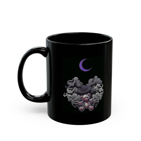 "Sweet Dreams" Black Ceramic Mug — Graphic