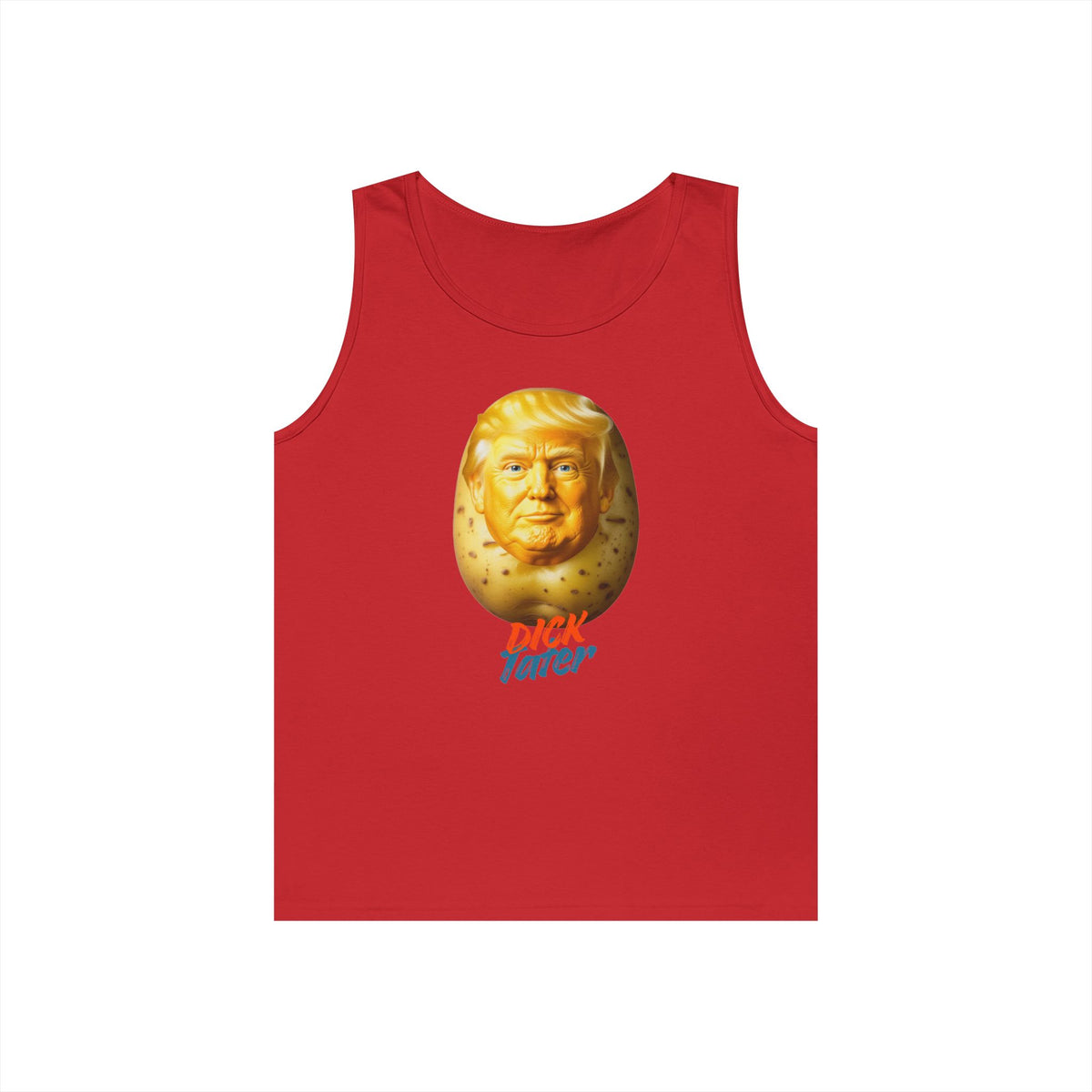 Color: Red | Dick Tater Tank Top