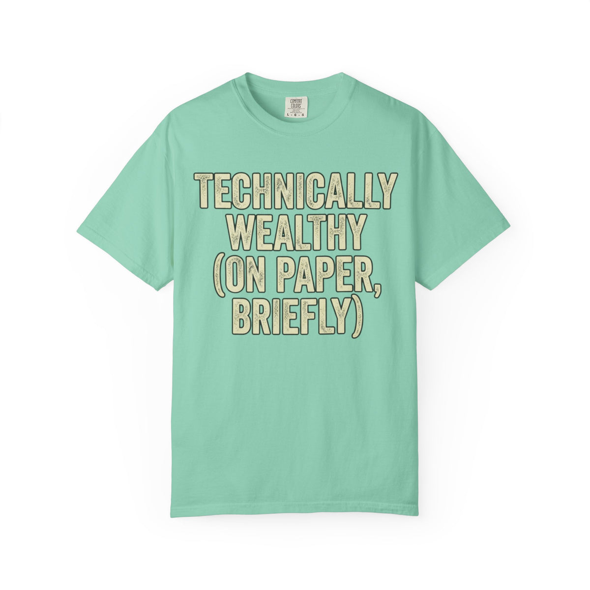 Color: Island Reef | Technically Wealthy Unisex Garment-Dyed Tee
