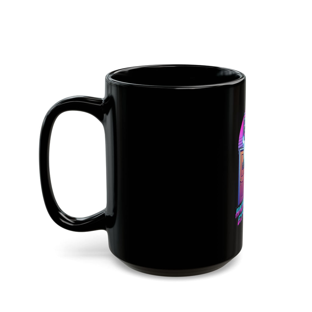 "Haunting Your Ex's Dreams" Black Ceramic Mug