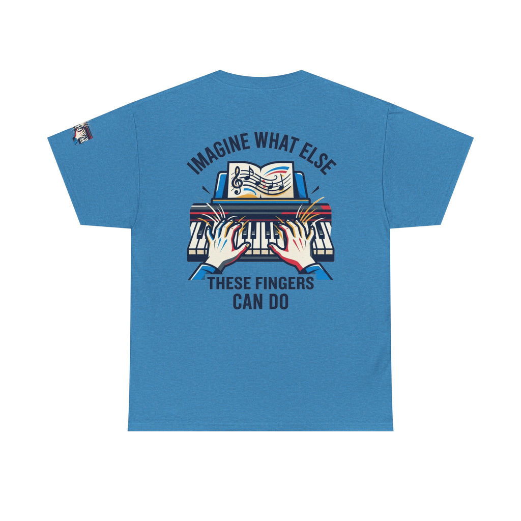 "Imagine What Else These Fingers Can Do" Premium Graphic Tee