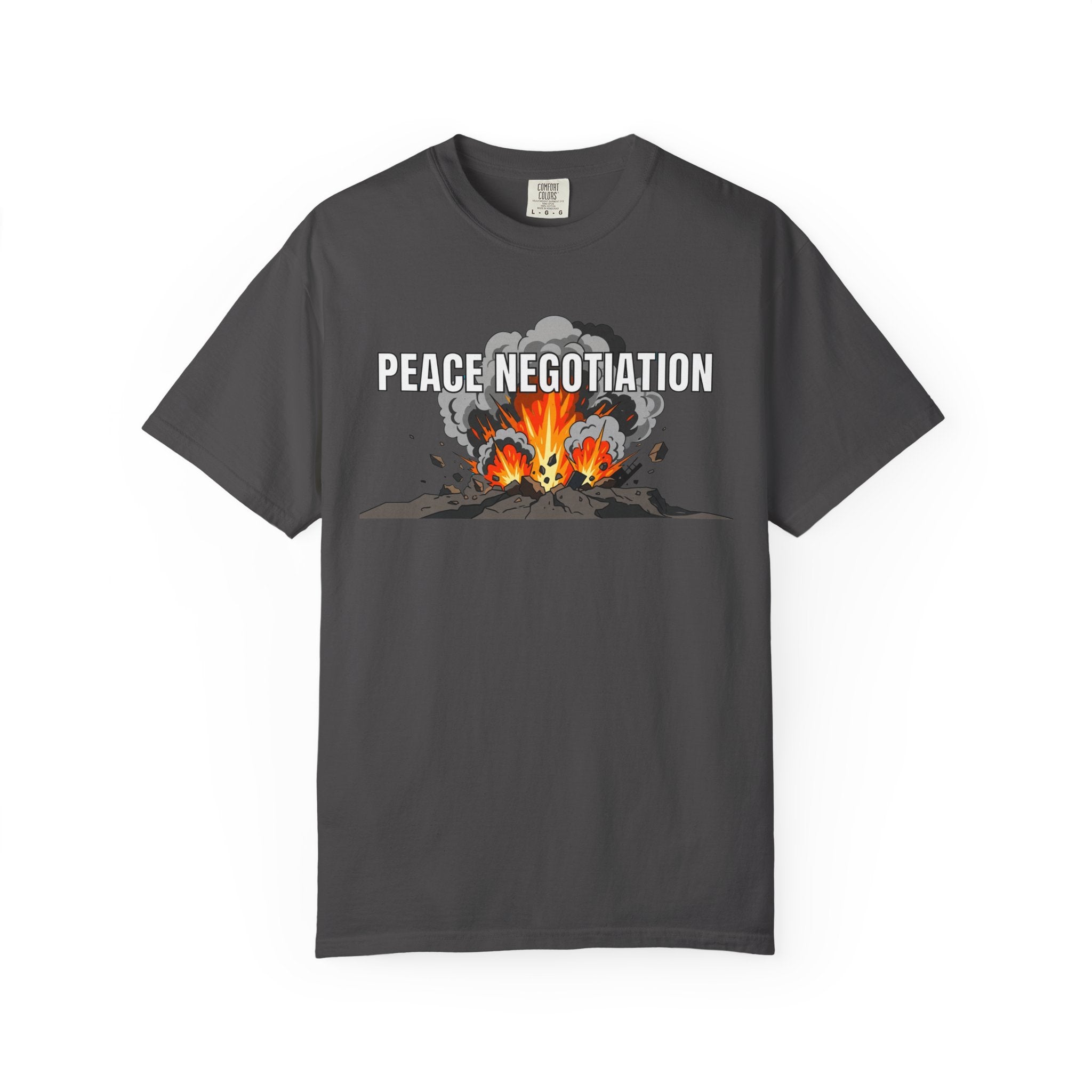 "Peace Negotiation" Unisex Garment-Dyed Tee