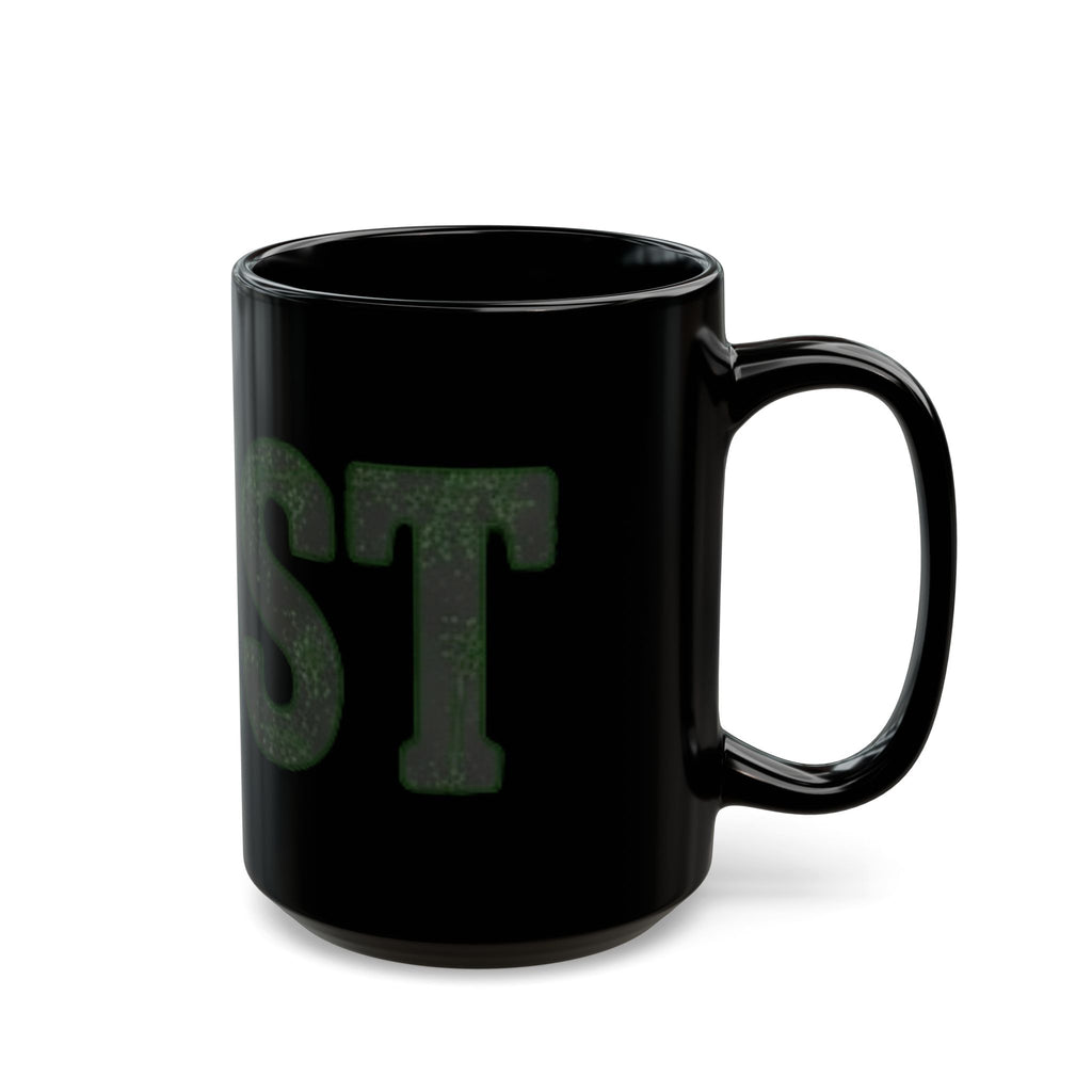 "Better than God" Black Ceramic Mug — Graphic