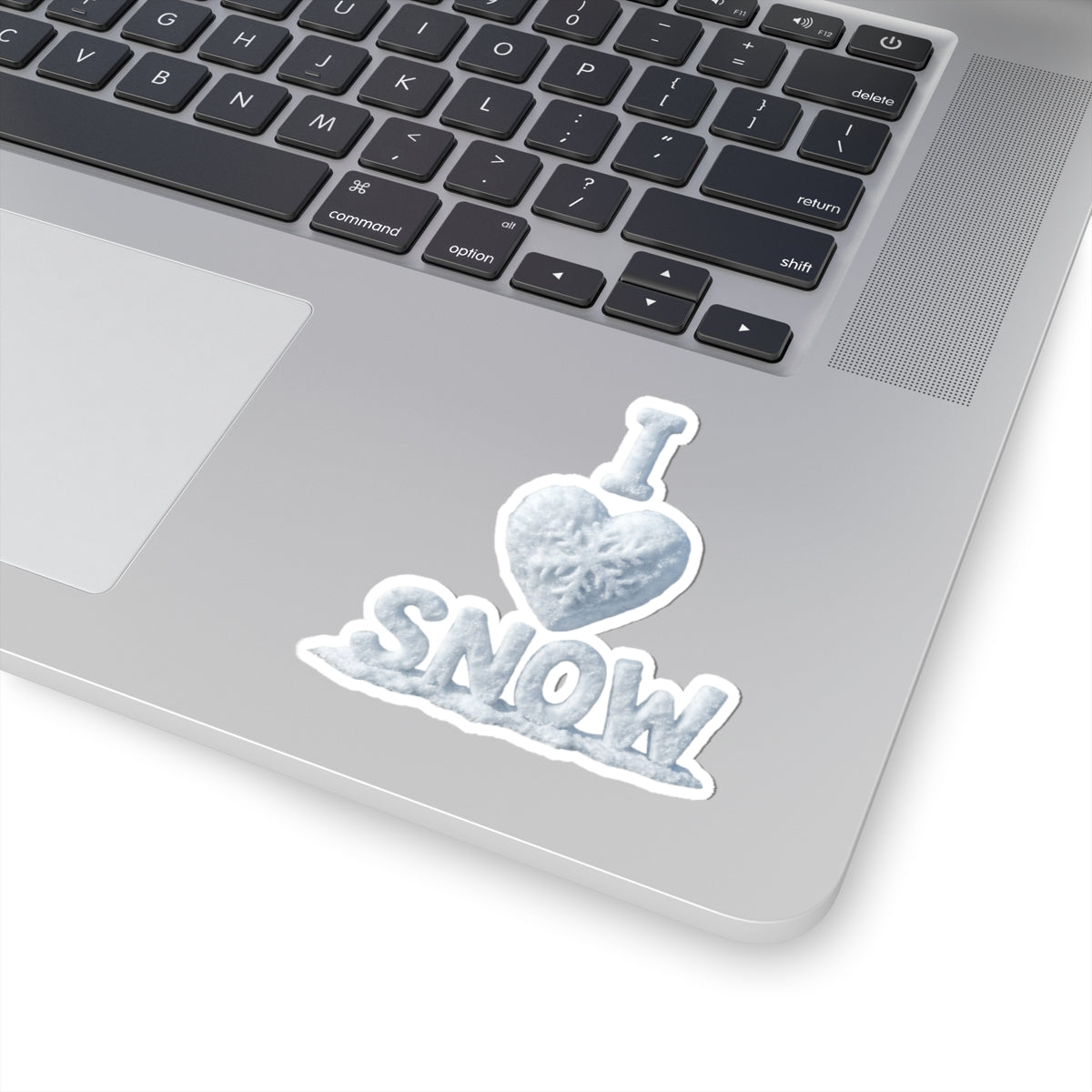 "I Love Snow" Sticker — Main