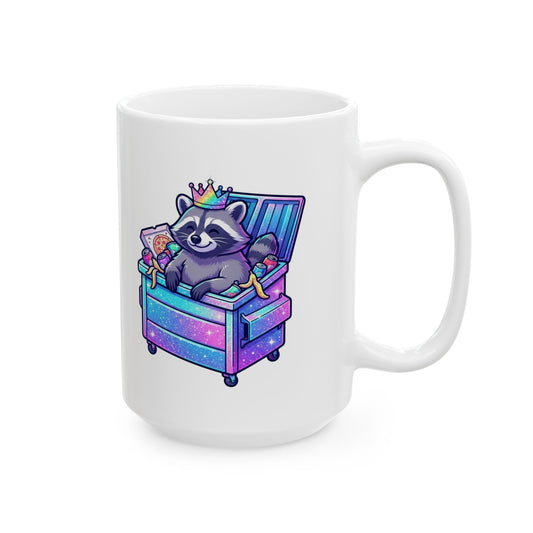 "Top Tier Trash" White Ceramic Mug — Graphic