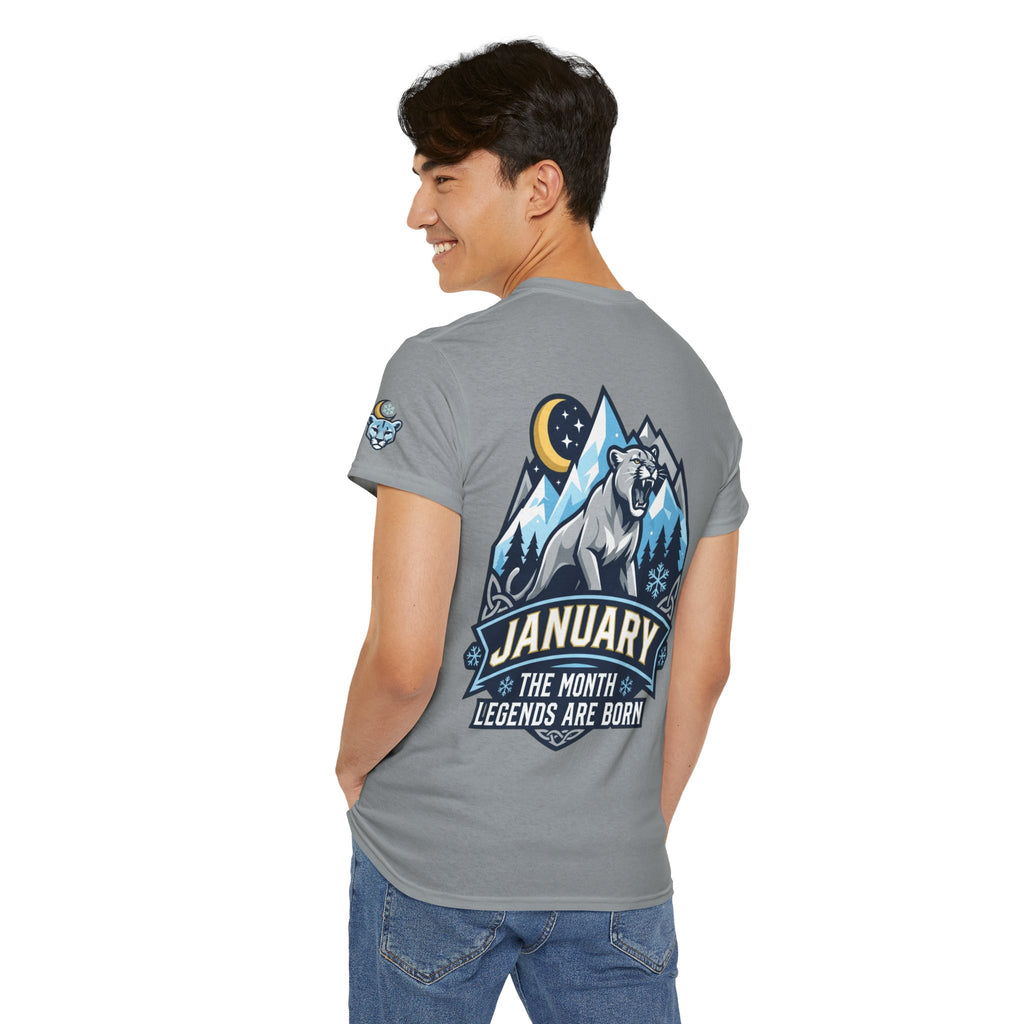 "January Legend" Premium Graphic Tee
