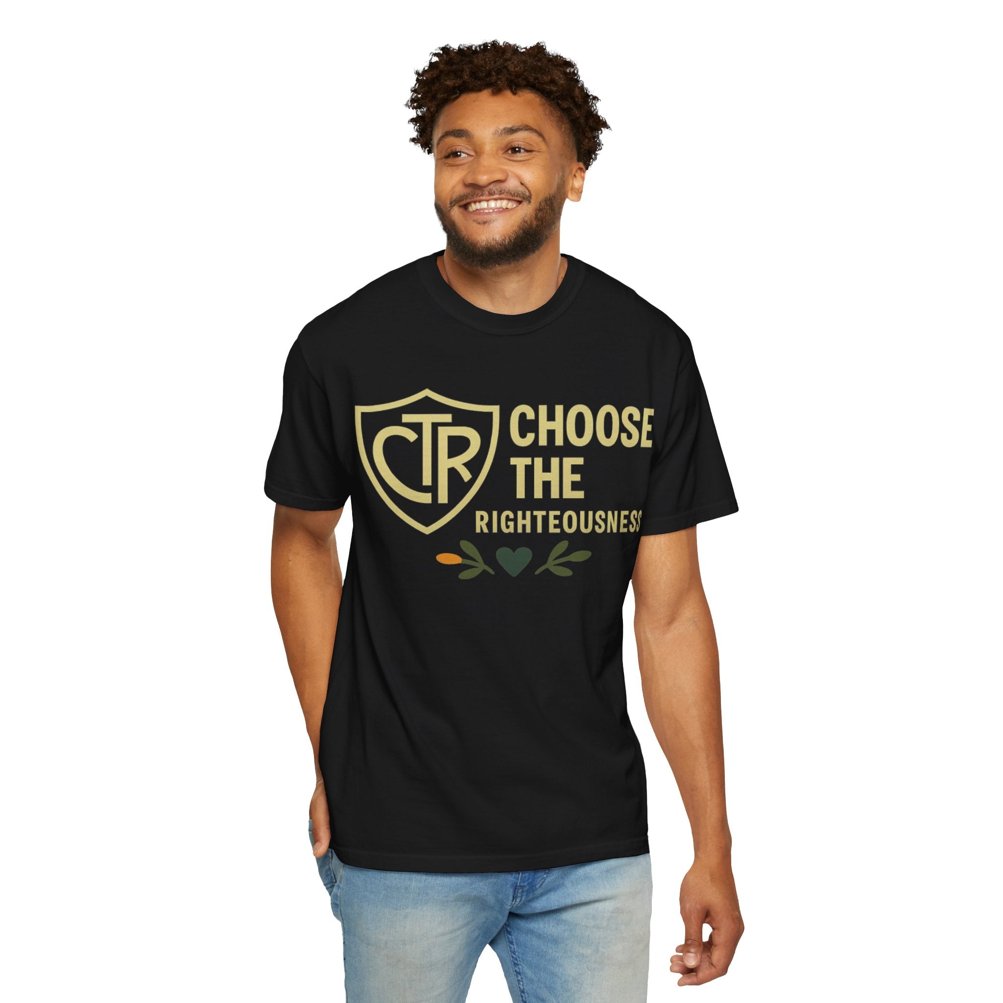 "CTR: Choose the Righteousness" Unisex Garment-Dyed T-shirt