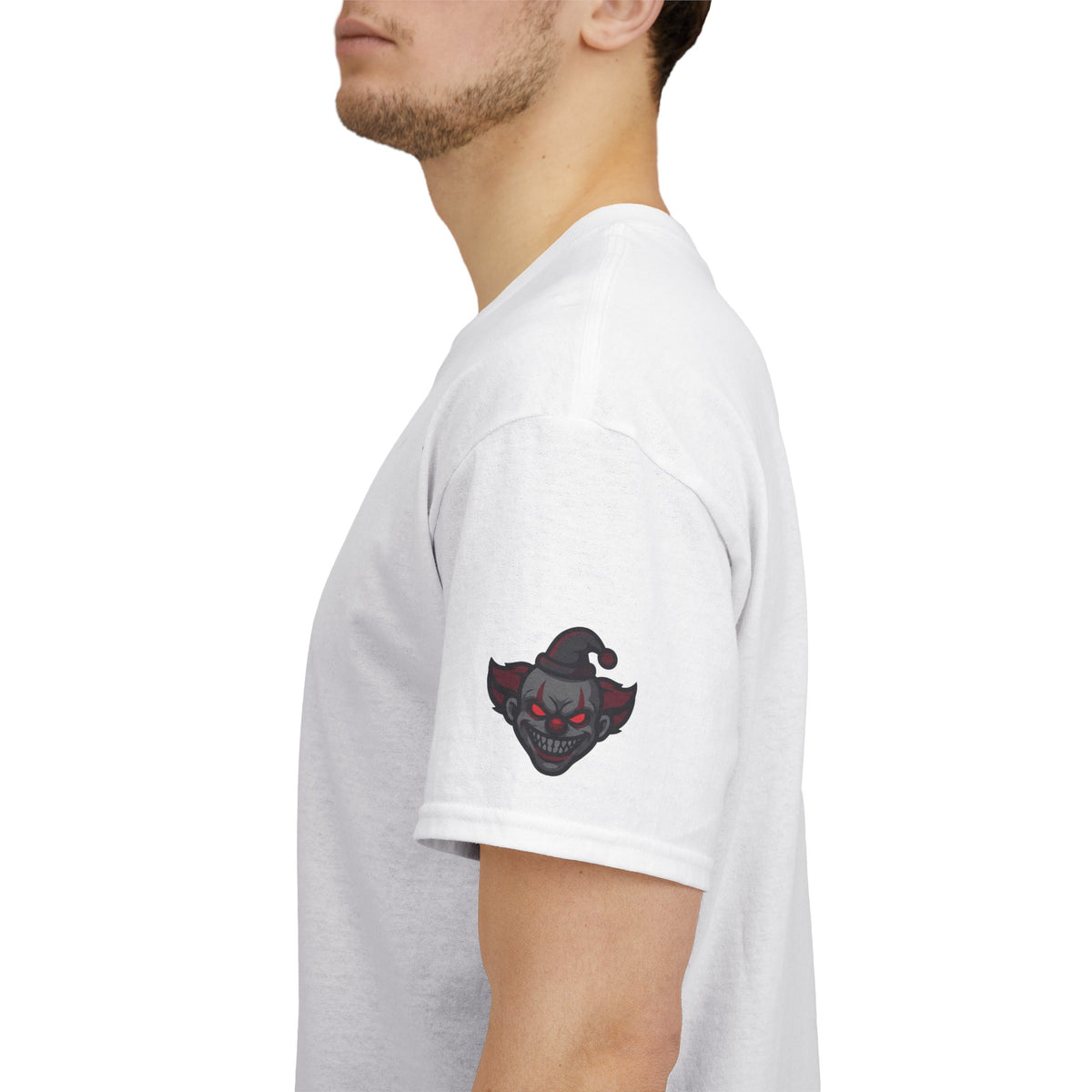 Color: White | Nightmare Clown Premium Graphic Tee
